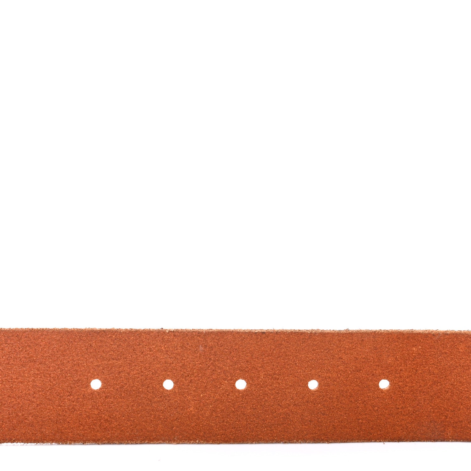 Gucci Faded Calfskin Double G 40mm Belt 80 32 Cuir 4 of 5