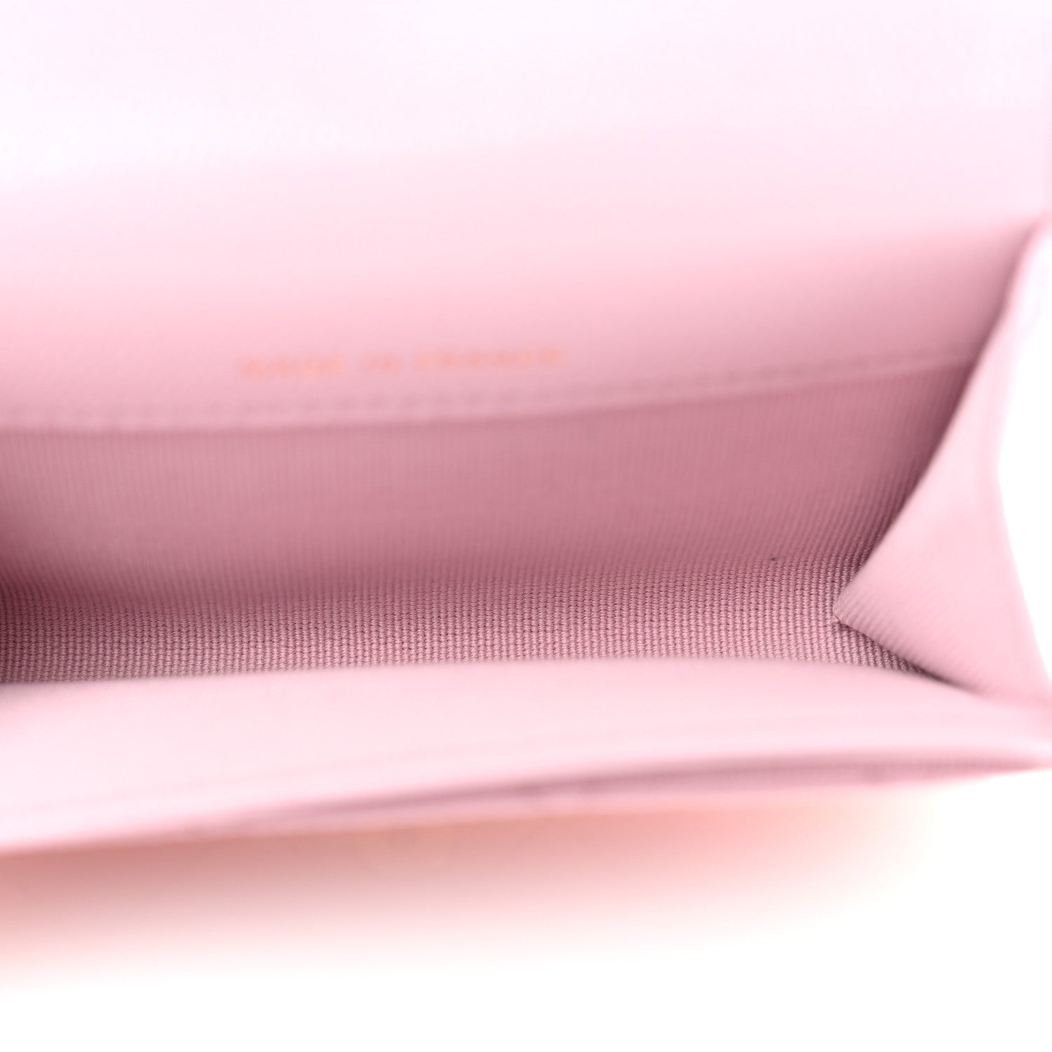 Chanel Caviar Quilted Flap Card Holder Wallet Light Pink 5 of 9