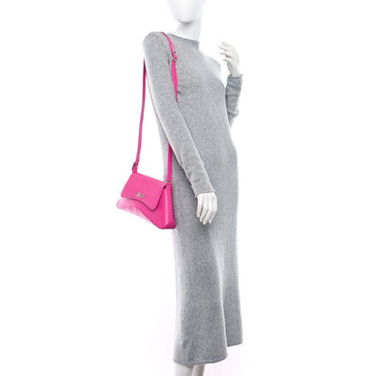 Balenciaga Box Calfskin Medium XX Flap Bag Lipstick Pink 2 of 9