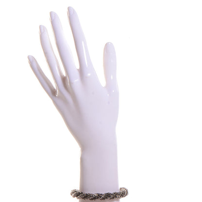 John Hardy Sterling Silver 18k Yellow Gold Classic Chain Clasp Bracelet Small 2 of 6