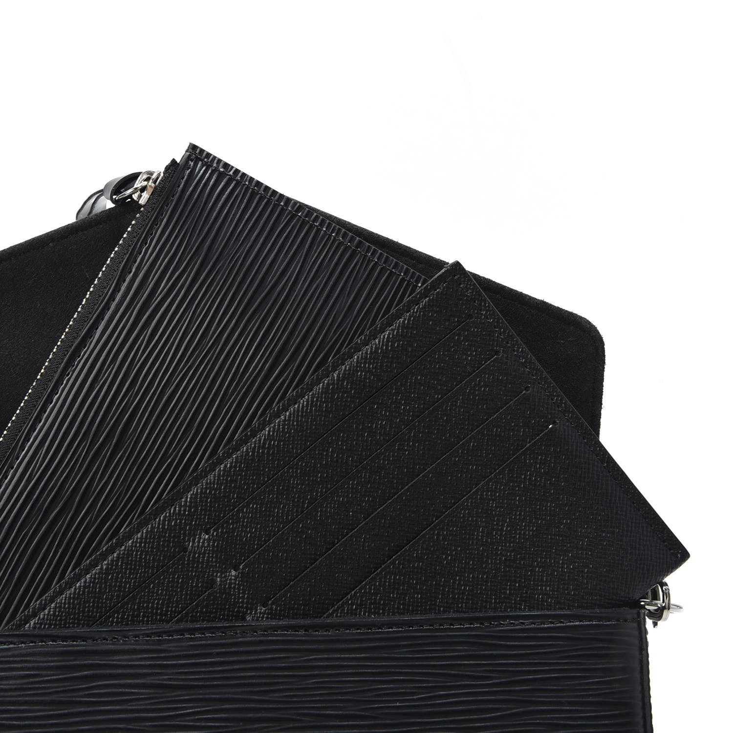 Louis Vuitton Epi Pochette Felicie Black 7 of 11