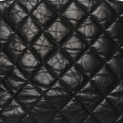 Chanel Aged Calfskin Quilted Medium Just Mademoiselle Black 8 of 10