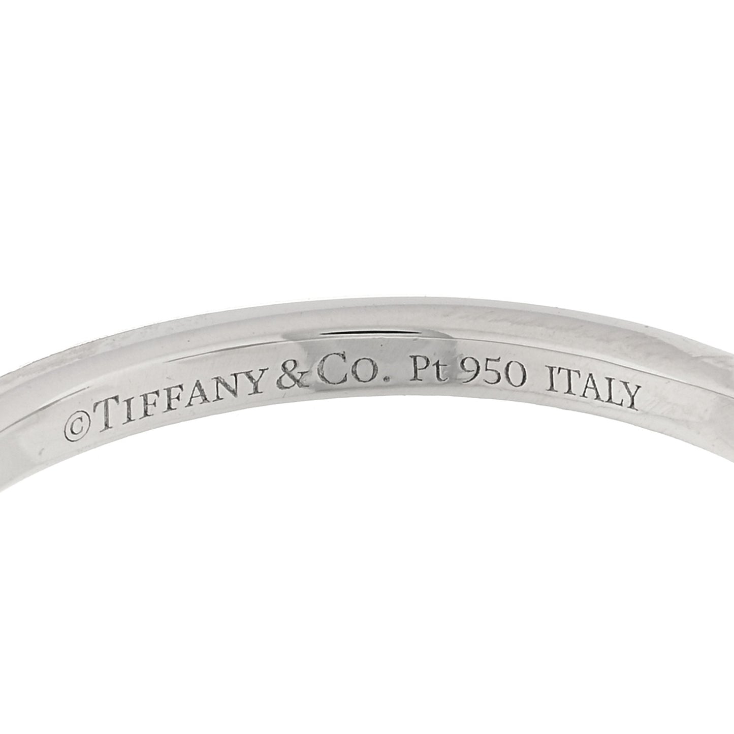 Platinum Diamond Aria Open Ring 53 6.5