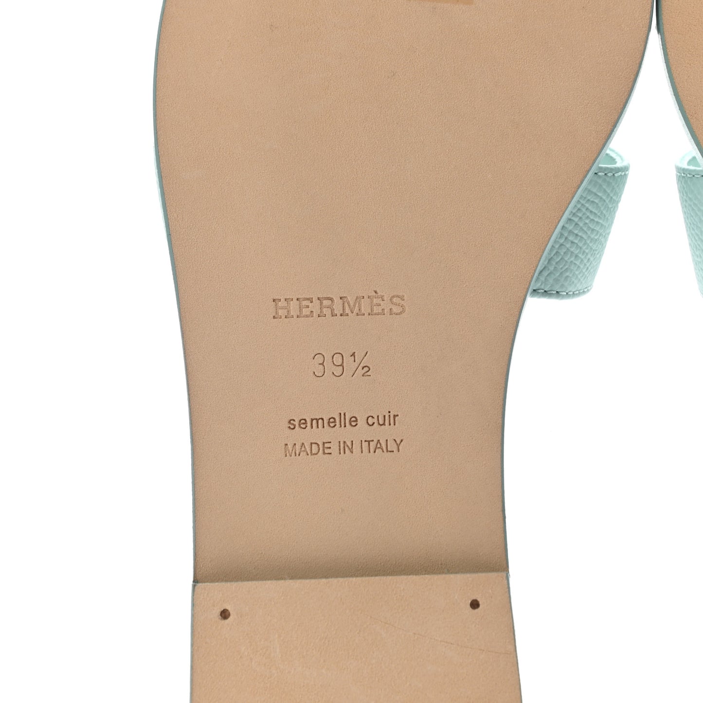 Epsom Oran Sandals 39.5 Vert Embrun