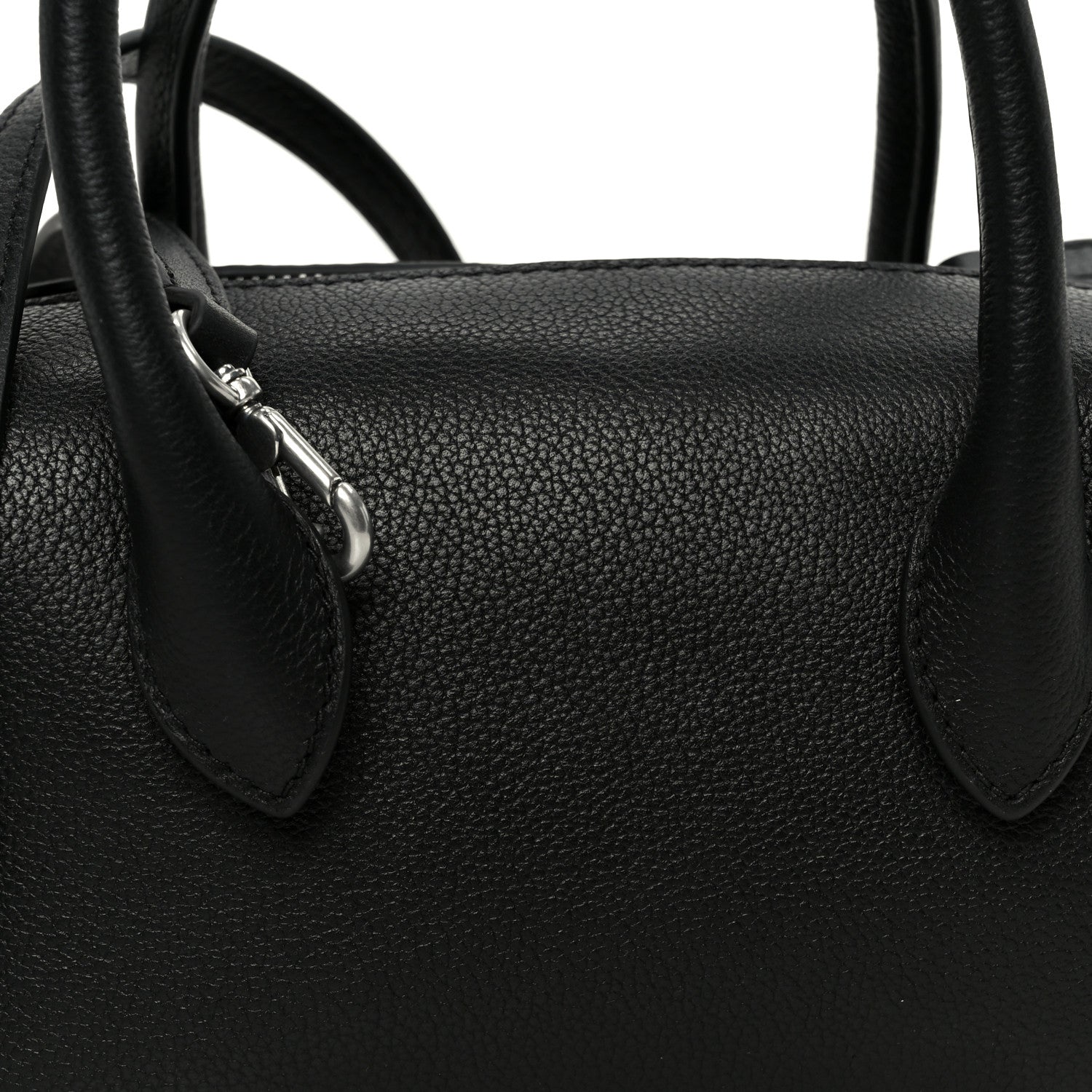 Alexander Wang Calfskin Small Roux Top Handle Bag Black 8 of 10