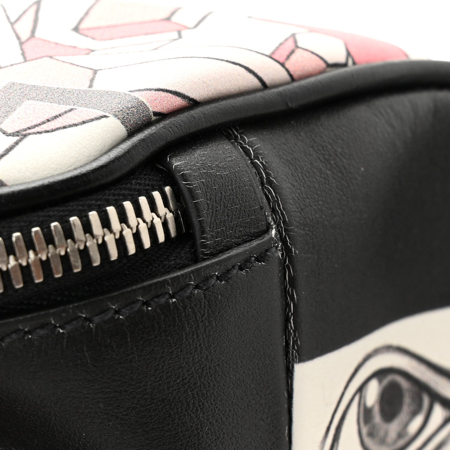 Prada X JAMES JEAN Vitello DNA Flat Belt Bag Black 12 of 13