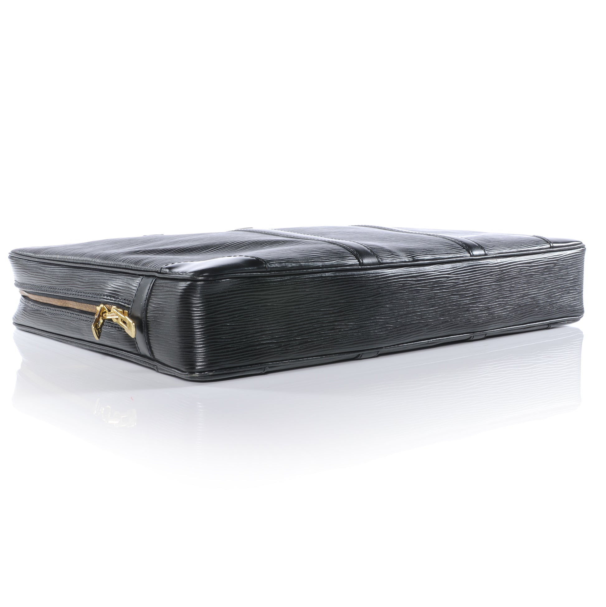 Louis Vuitton Epi Porte-Documents Voyage Briefcase Black 4 of 8