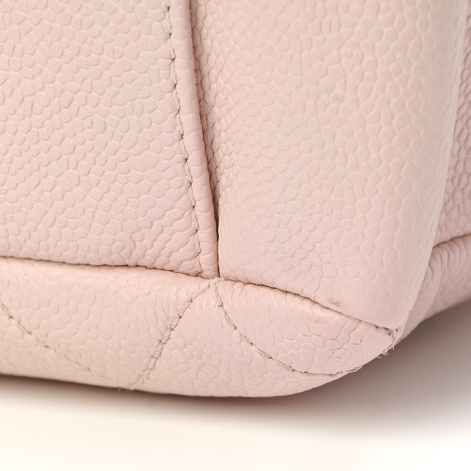 Chanel Caviar Quilted Grand Shopping Tote GST Light Pink 11 of 15