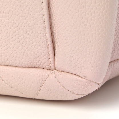 Chanel Caviar Quilted Grand Shopping Tote GST Light Pink 11 of 15