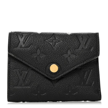 Louis Vuitton Empreinte Victorine Wallet Black 1 of 7