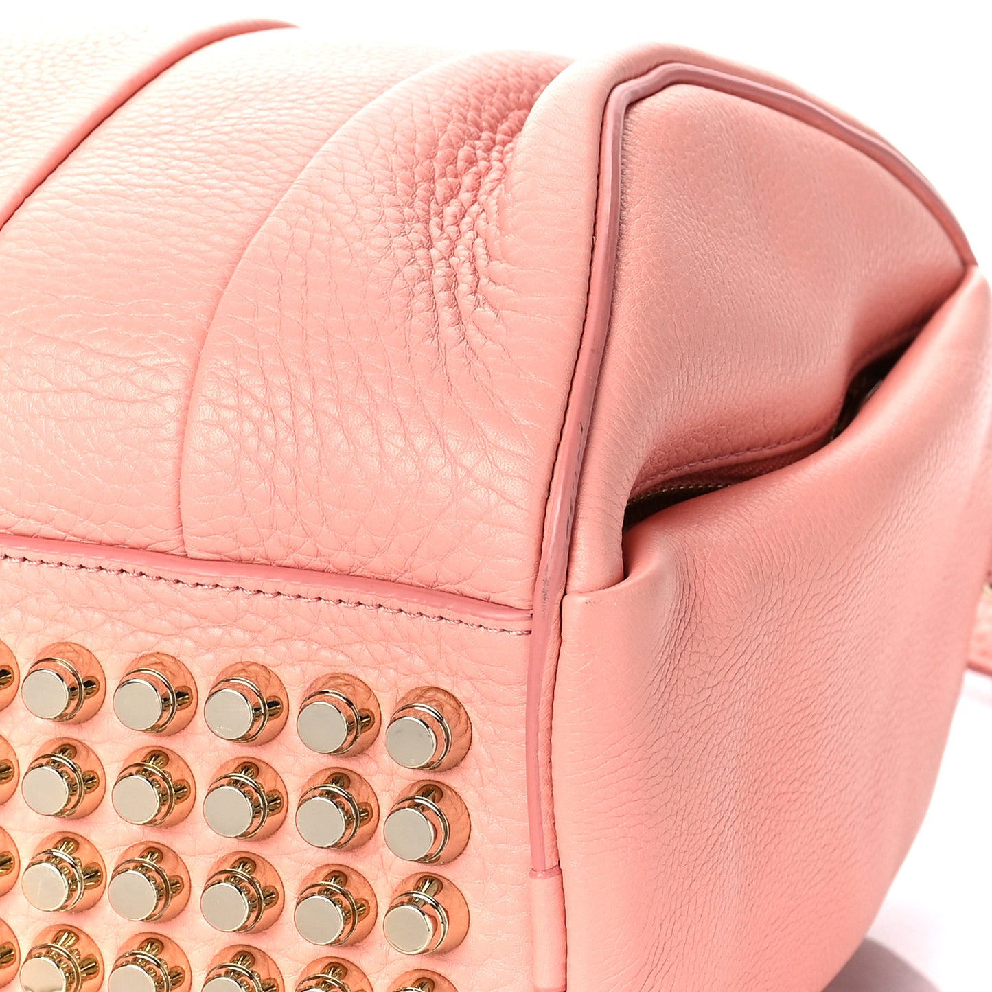 Pebbled Lambskin Rocco Nectar Gold Hardware