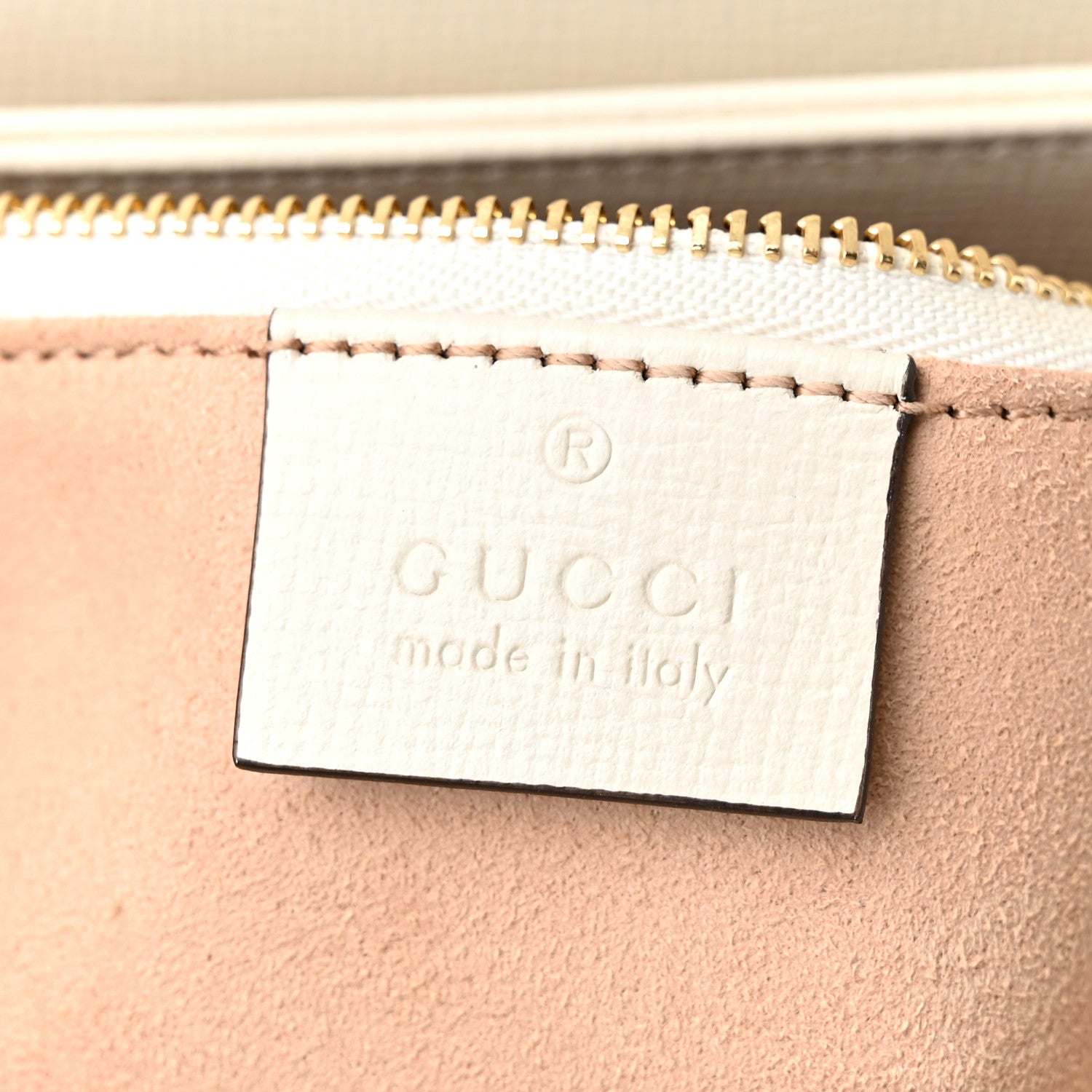 Gucci Azalea Calfskin Horsebit 1955 Shoulder Bag Mystic White 5 of 9
