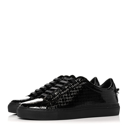 Givenchy Patent Calfskin 4G Urban Street Sneakers 36 Black 3 of 8