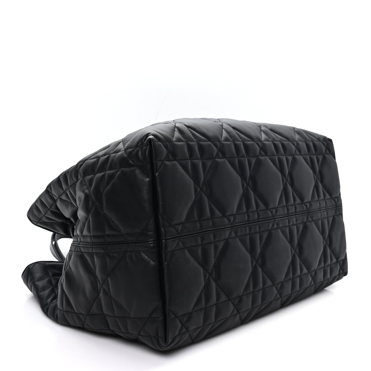 Calfskin Macrocannage Large Toujours Black