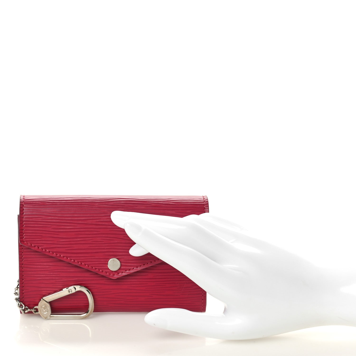 Louis Vuitton Epi Key Pouch Fuchsia 2 of 7