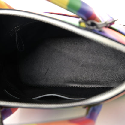 Balenciaga Smooth Calfskin Logo Rainbow S Ville Top Handle Bag Multicolor 4 of 10