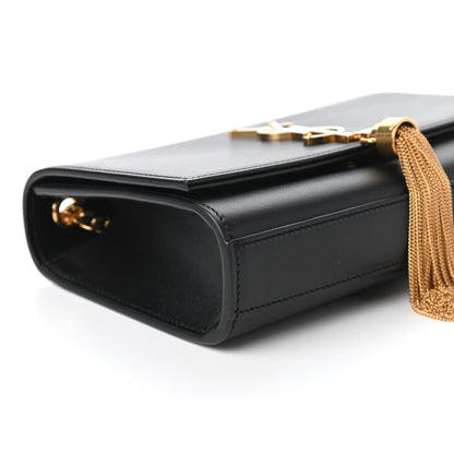 Saint Laurent Calfskin Small Classic Monogram Kate Tassel Satchel Black 6 of 9