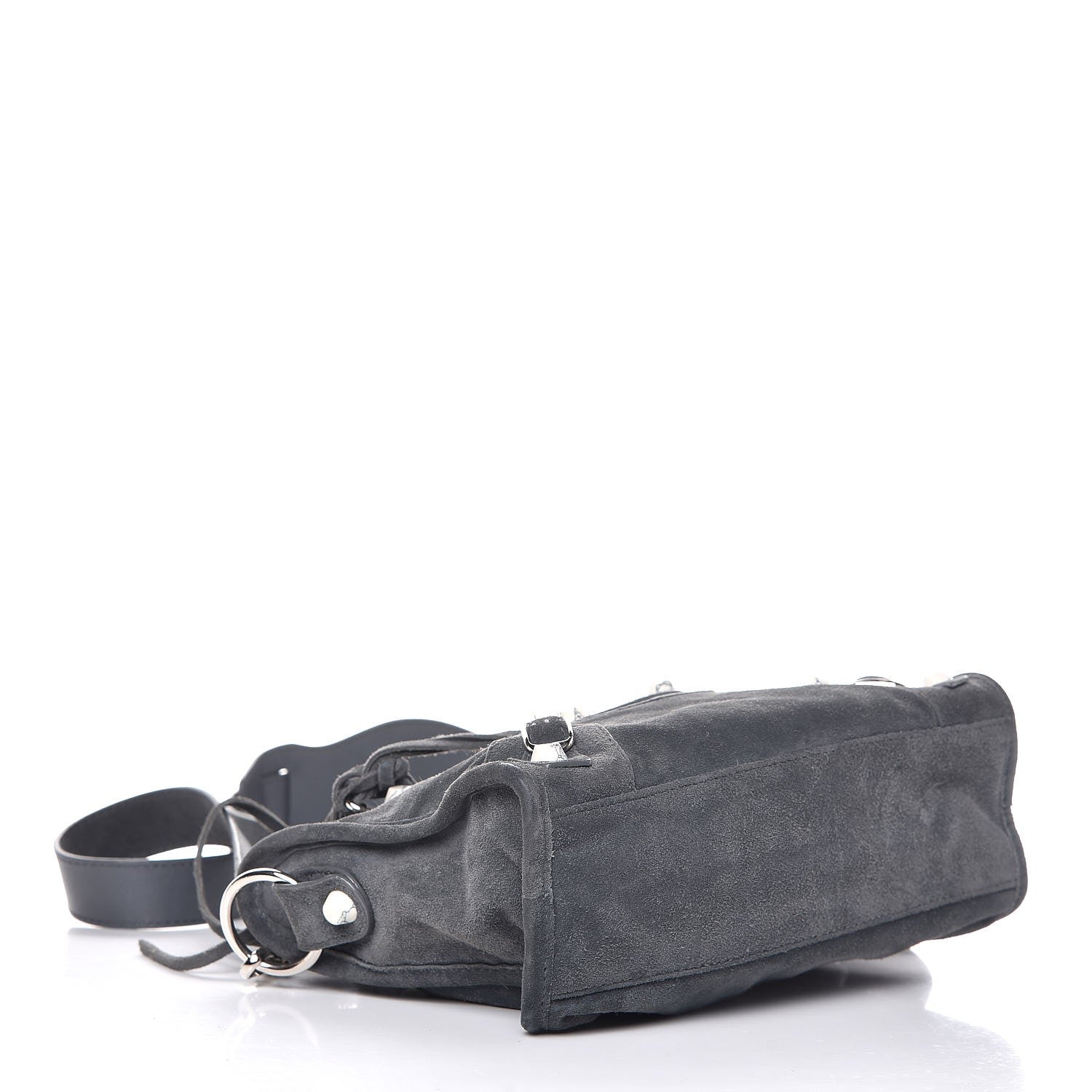 Balenciaga Baby Daim Suede Marble Hardware Mini City Grey 4 of 8