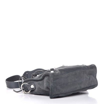 Balenciaga Baby Daim Suede Marble Hardware Mini City Grey 4 of 8