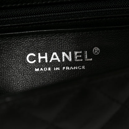 Chanel Crumpled Calfskin Quilted Mini Rectangular Flap So Black 6 of 11