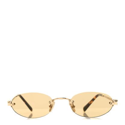 Miu Miu Metal Aube Sunglasses SMUA54 Gold Camomile 2 of 9
