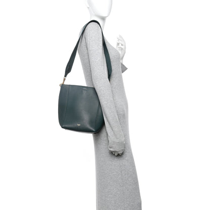 Celine Soft Grained Calfskin Small Sangle Bucket Bag Amazone 2 of 19
