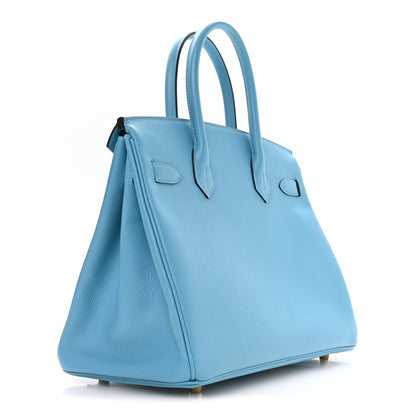 Hermes Epsom Birkin 30 Bleu Du Nord 3 of 11
