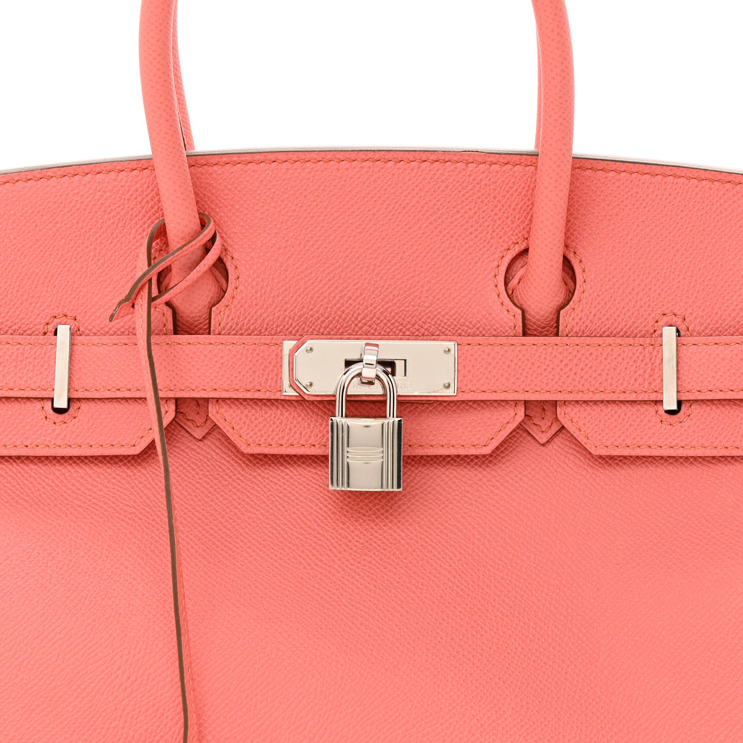 Hermes Epsom Birkin 30 Flamingo 8 of 12