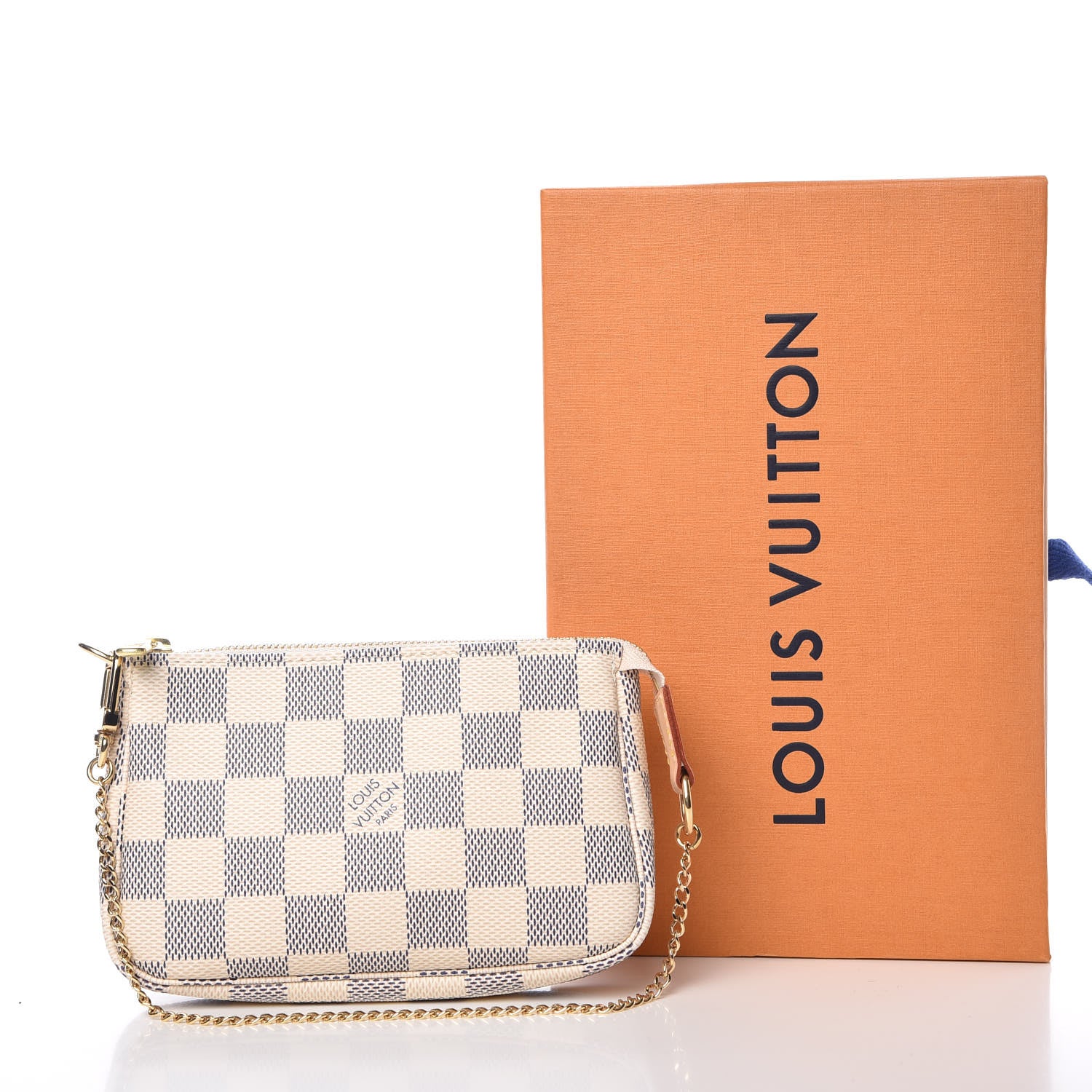Louis Vuitton Damier Azur Mini Pochette Accessories 10 of 10