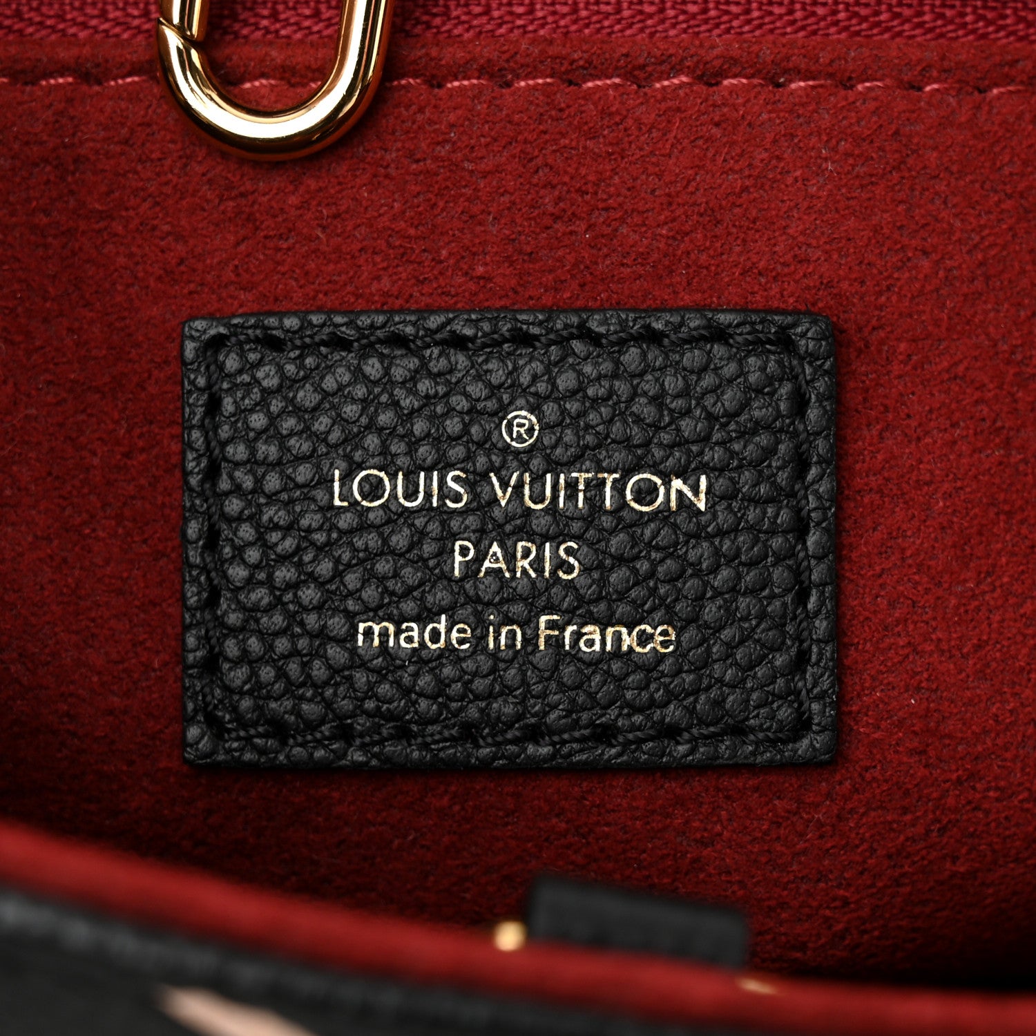 Louis Vuitton Empreinte Monogram Giant Onthego PM Black Beige 6 of 10