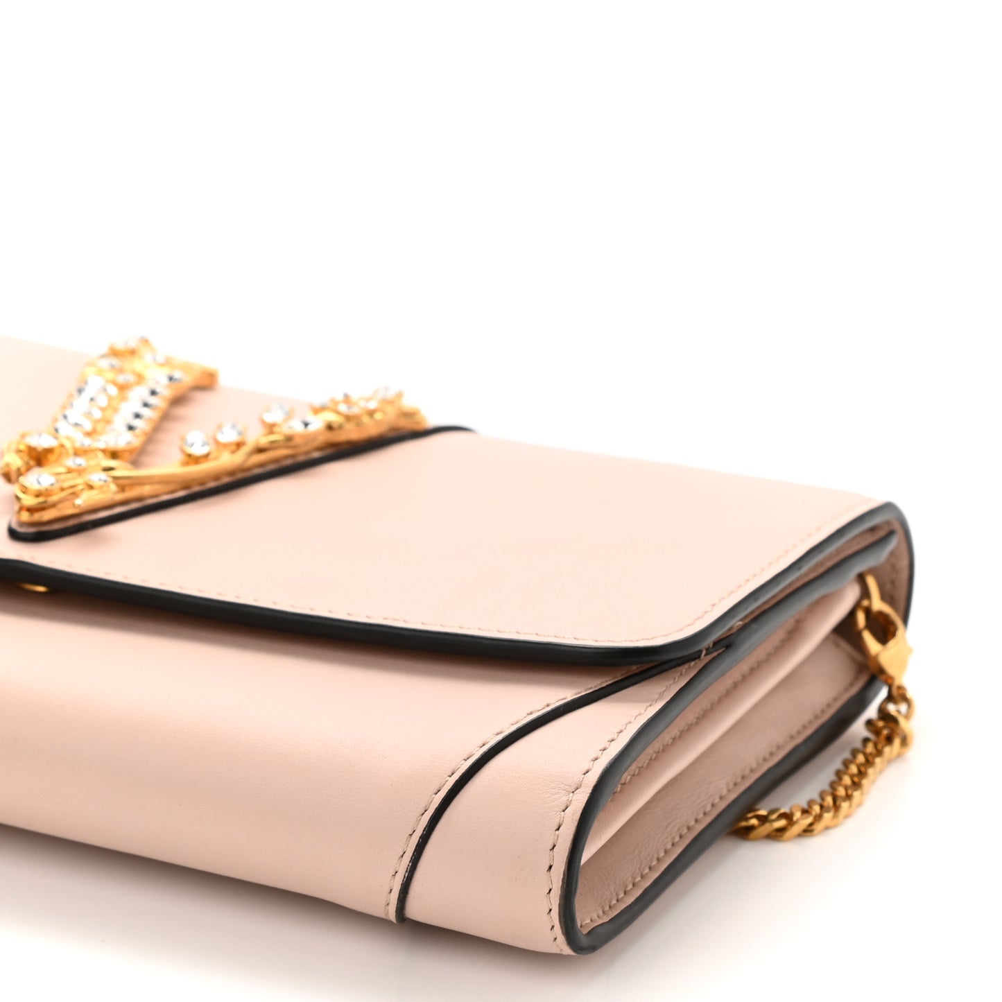 Vitello Crystal Virtus Wallet Chain Crossbody