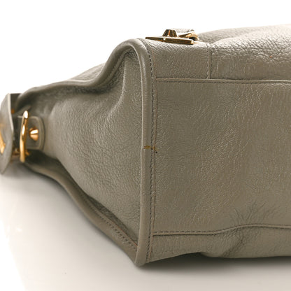 Balenciaga Chevre Gold Metallic Edge Hardware City Gris Taupe 10 of 12