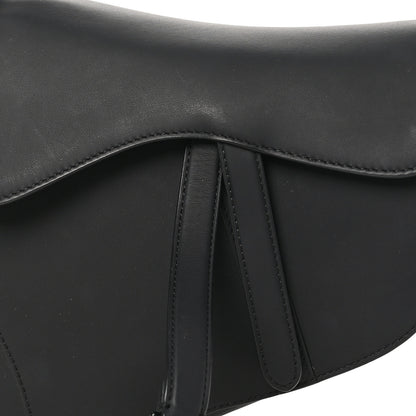 Christian Dior Ultra Matte Calfskin Saddle Bag Black 8 of 10