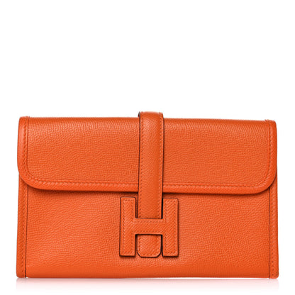 Hermes Epsom Jige PM Clutch Orange 1 of 7