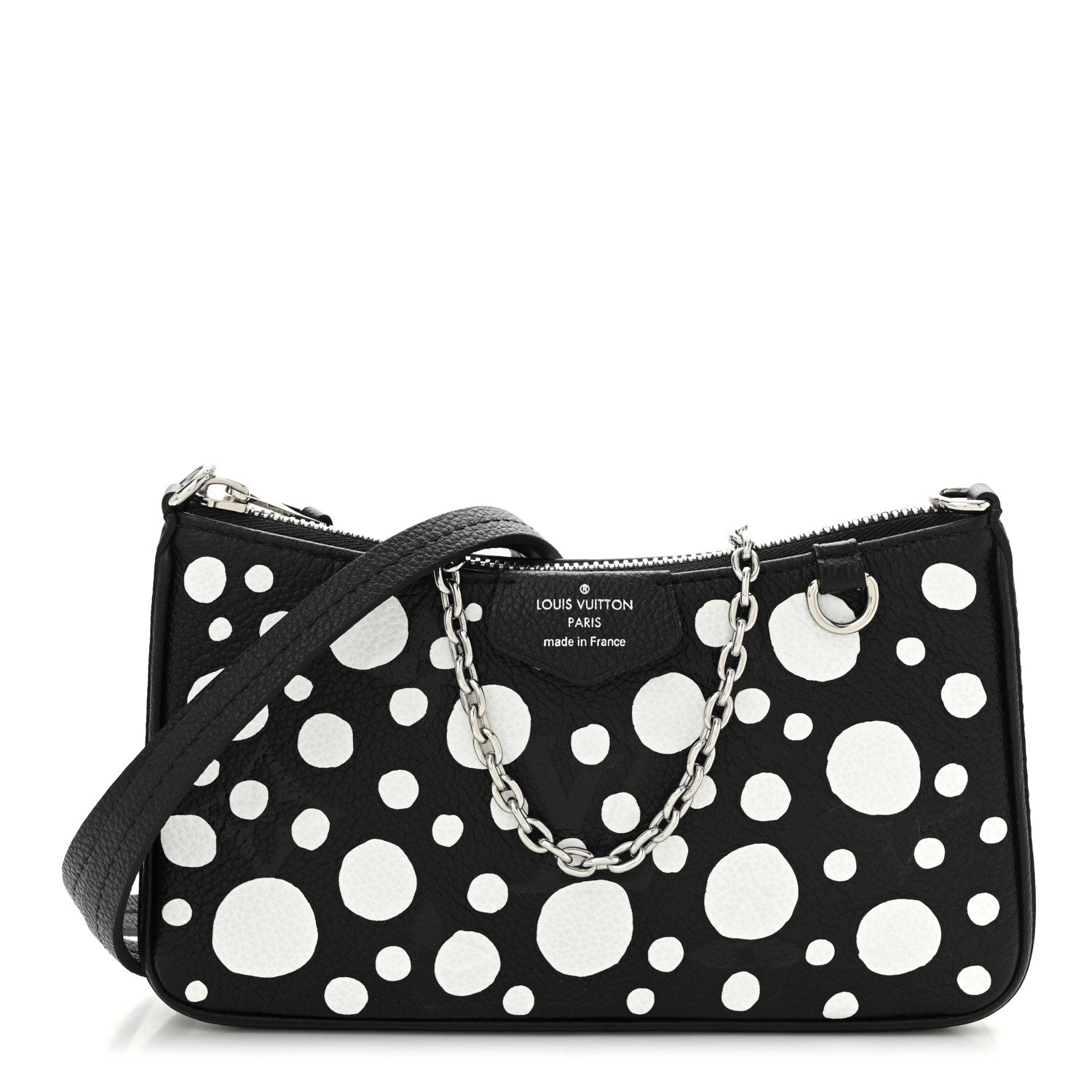Louis Vuitton LV X YK Empreinte Easy Pouch On Strap Black White 1 of 9