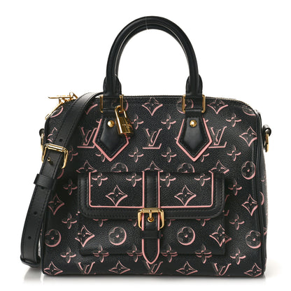 Louis Vuitton Monogram Fall for You Speedy Bandouliere 25 Black 1 of 9