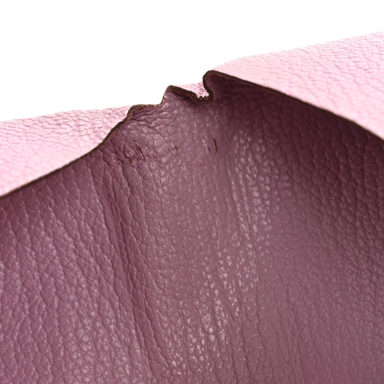 Hermes Chevre Mysore Calvi Card Case Mauve Sylvestre 8 of 10