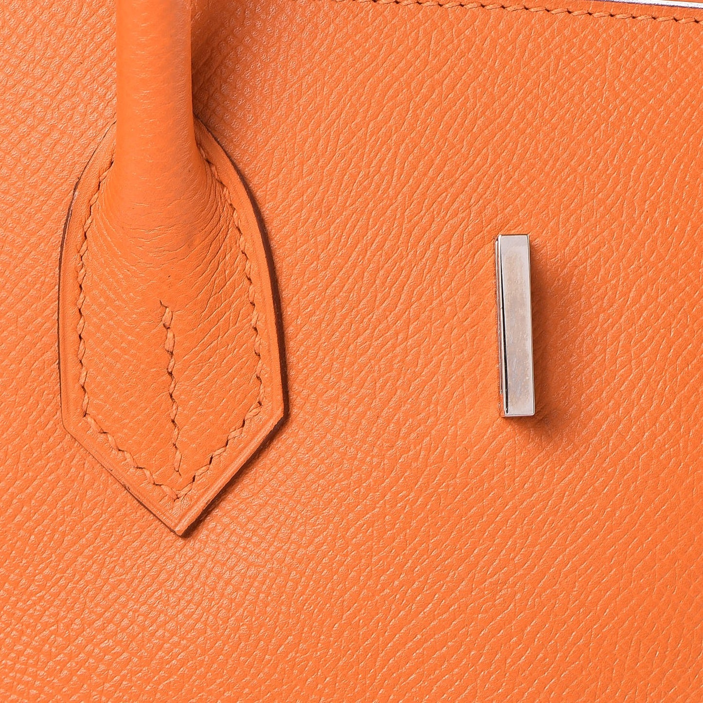 Epsom Birkin 35 Orange