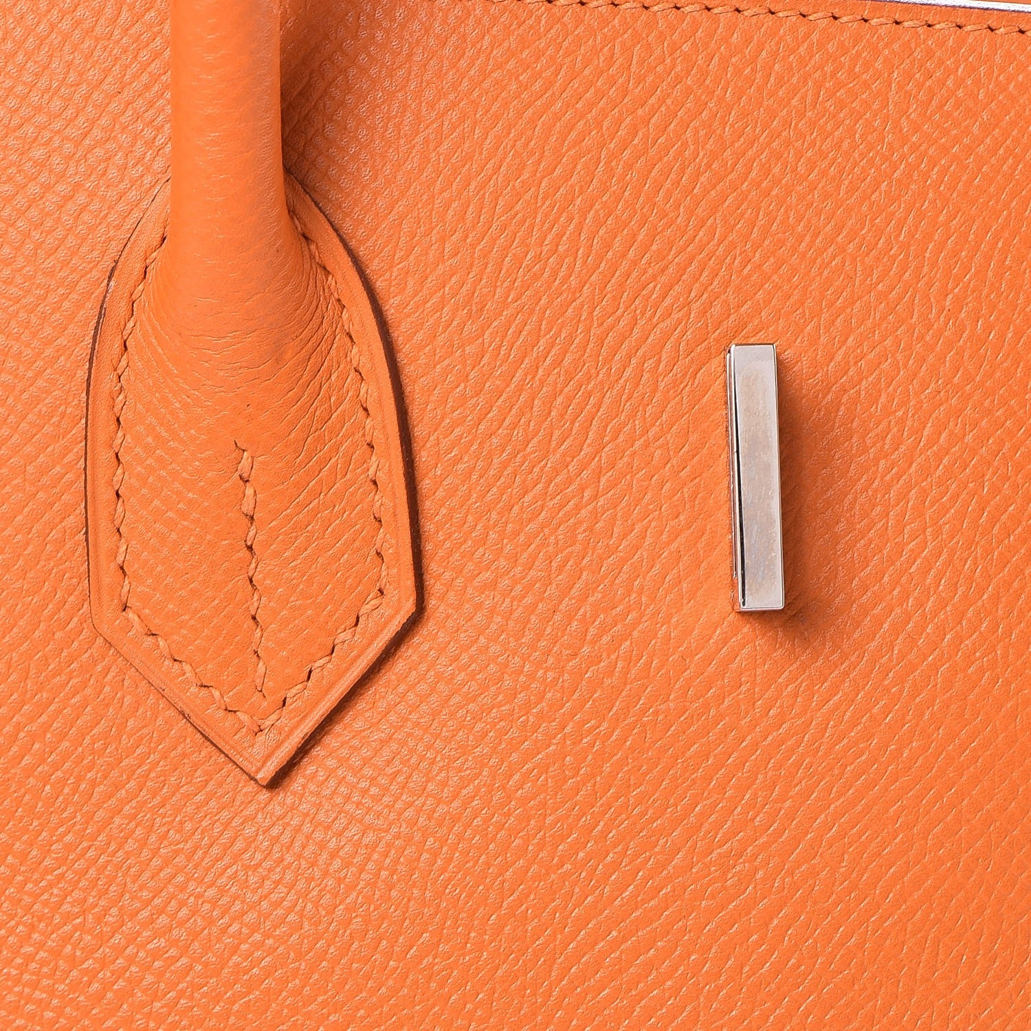 Hermes Epsom Birkin 35 Orange 26 of 41