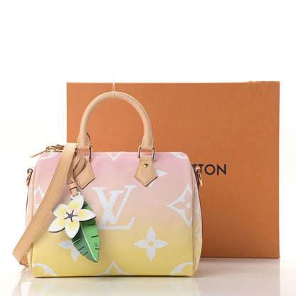 Louis Vuitton Monogram Giant By The Pool Speedy Bandouliere 25 Light Pink 10 of 10