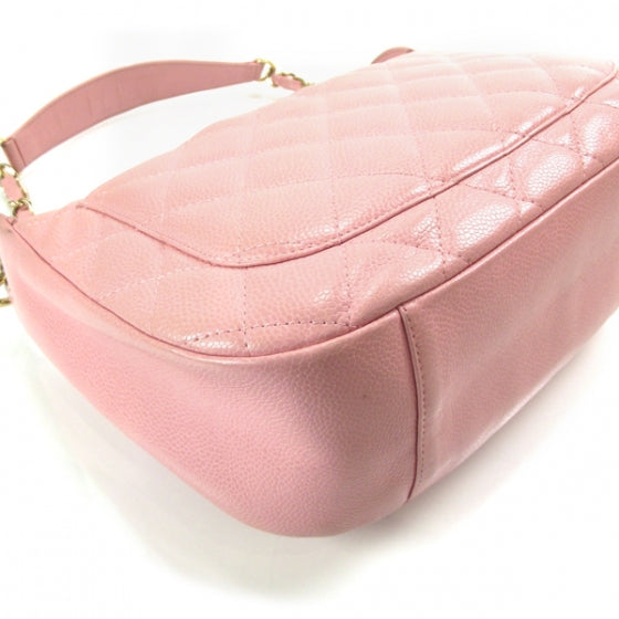 Chanel Caviar Quilted Hobo Pink 5 of 12