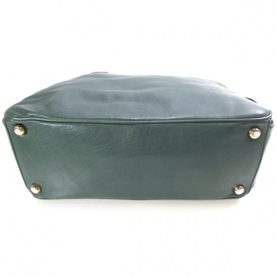 Marc Jacobs Leather Pocket Satchel Green 5 of 12