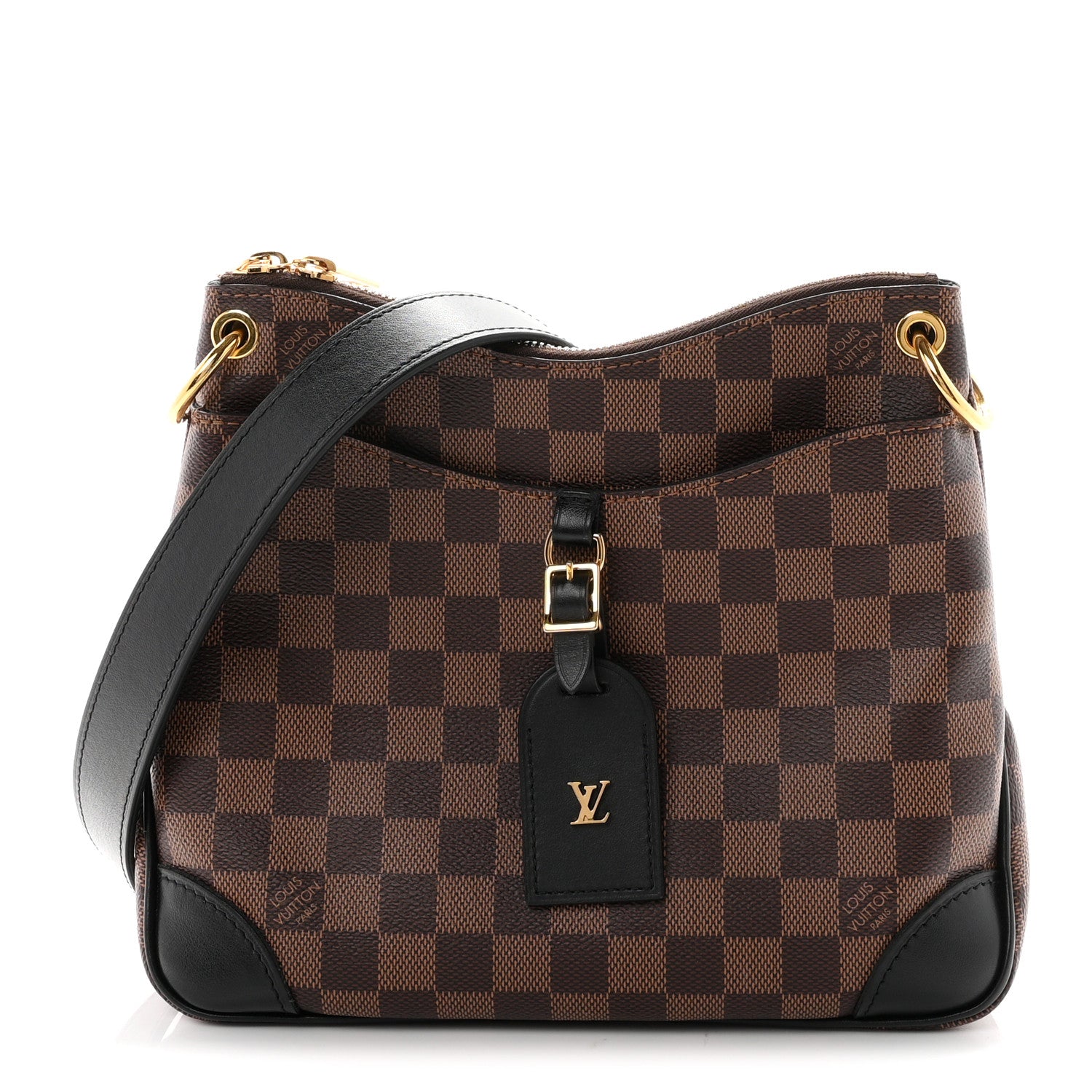 Louis Vuitton Damier Ebene Odeon PM Black 1 of 10