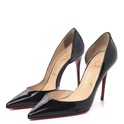 Christian Louboutin Patent Iriza 100 Pumps 37.5 Black 3 of 13