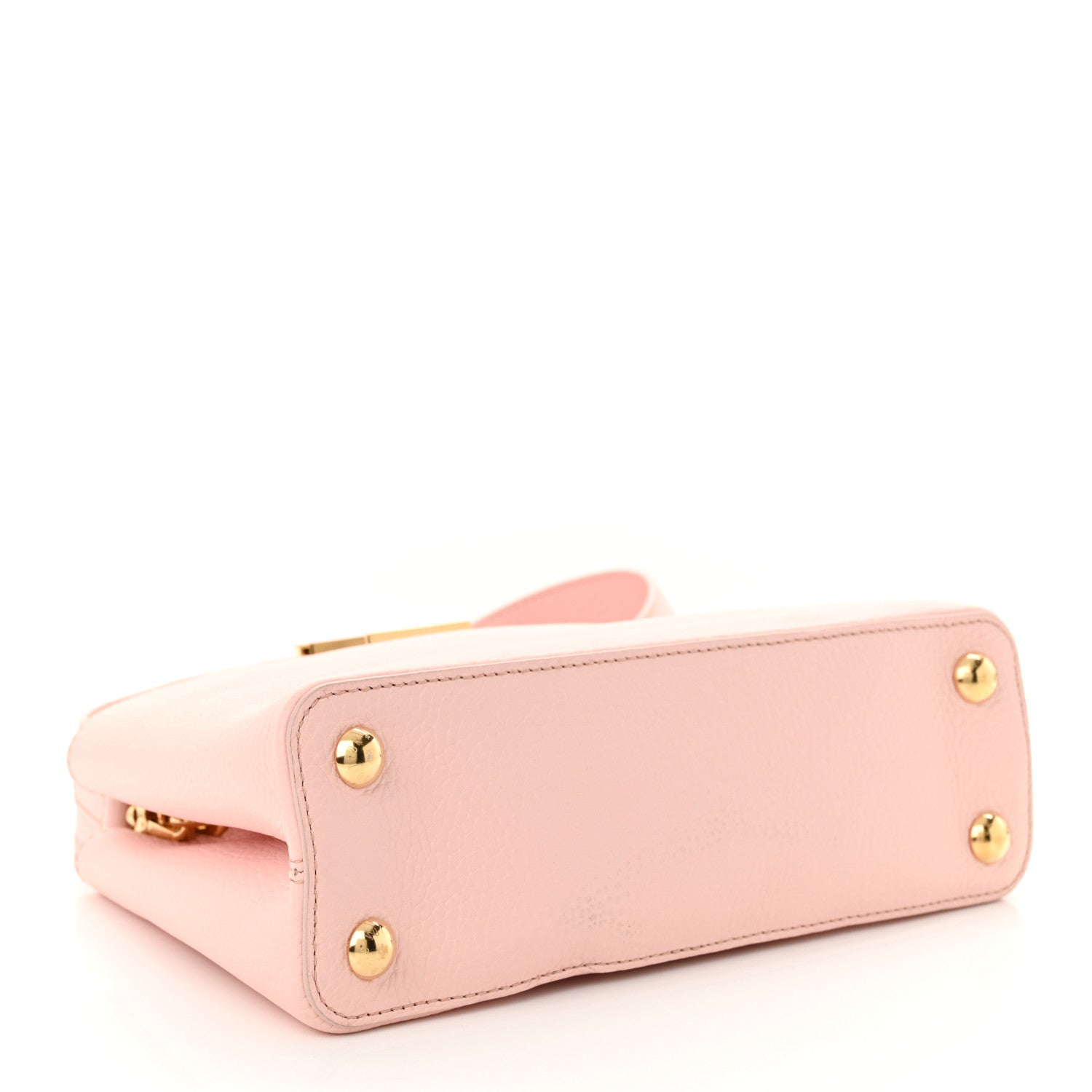 Louis Vuitton Taurillon Resin Murano Capucines BB Rose Jasmin 4 of 11