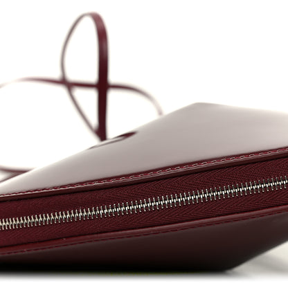 Alaia Patent Calfskin Le Coeur Bag Garnet Red 8 of 9