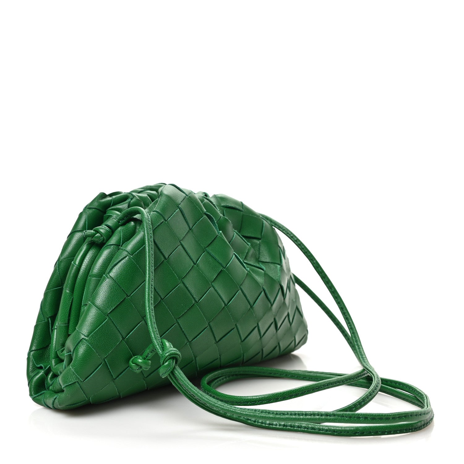 Bottega Veneta Nappa Intrecciato The Mini Pouch Racing Green 3 of 8