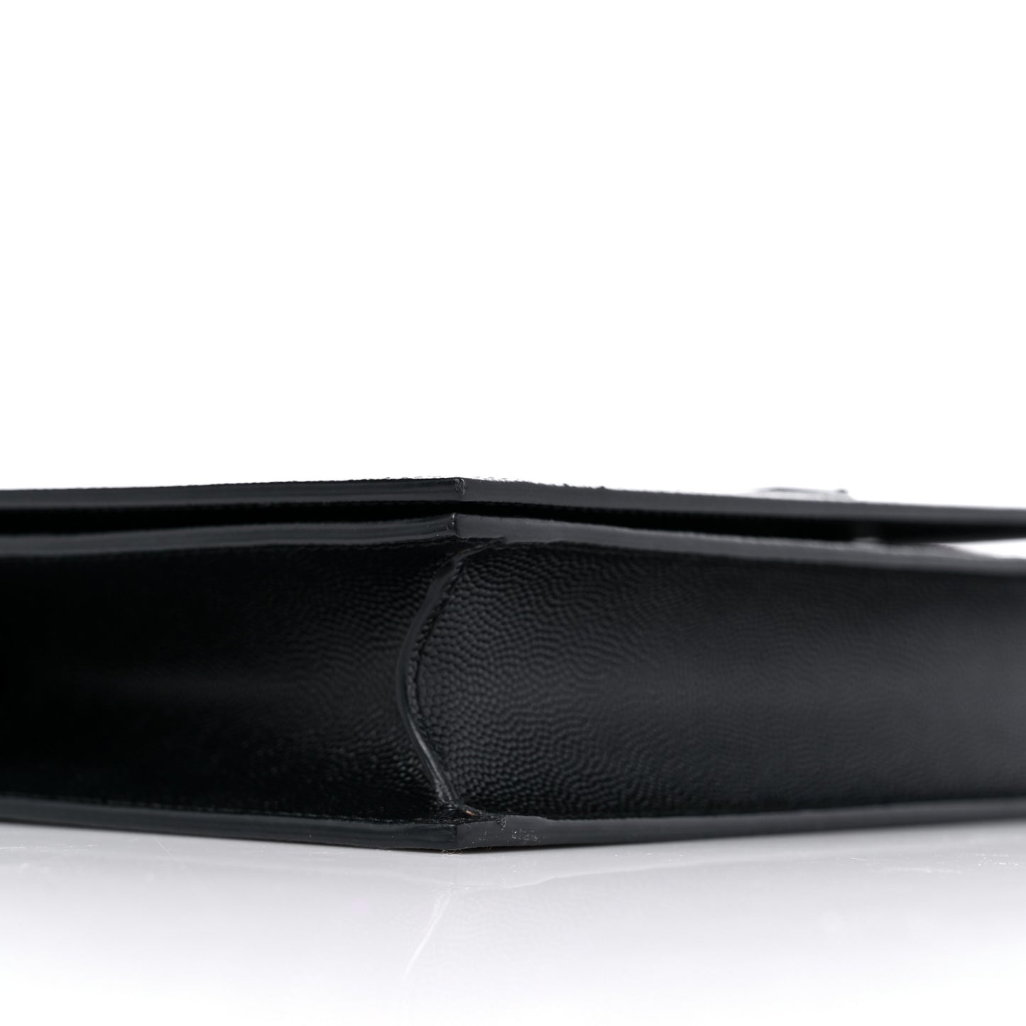 Grain De Poudre Classic Monogram Kate Clutch Black