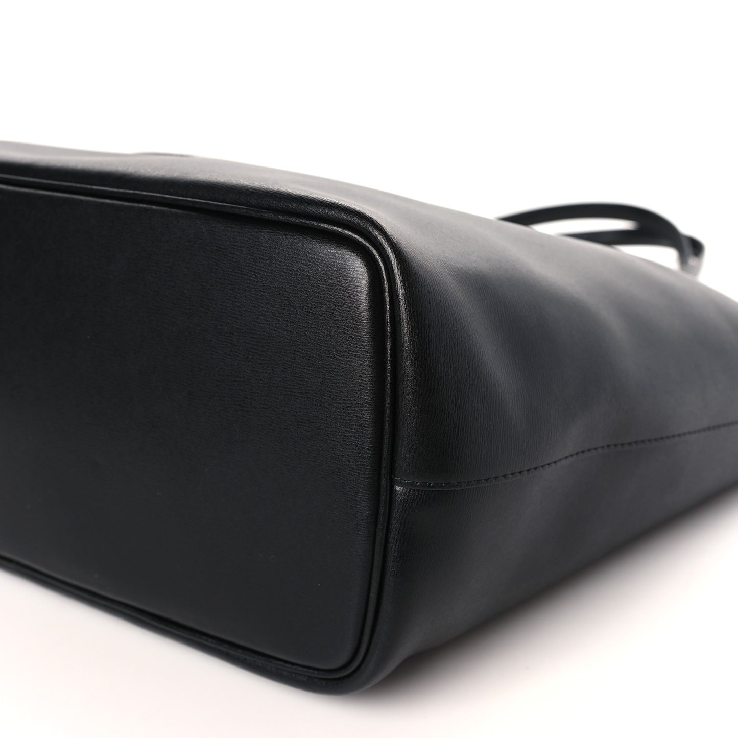Calfskin Medium Gancini Tote Black