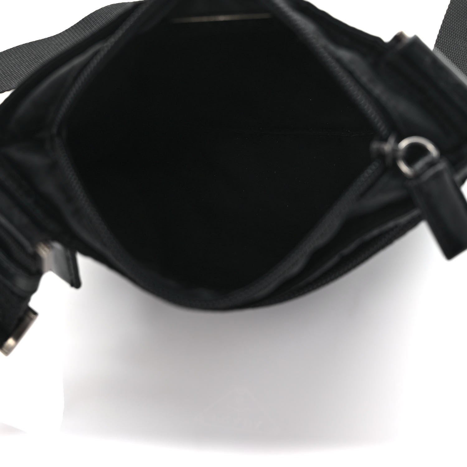 Prada Tessuto Nylon Crossbody Bag Black 4 of 7